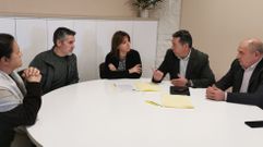 Reuni�n entre representantes del Concello de Allariz y de Correos
