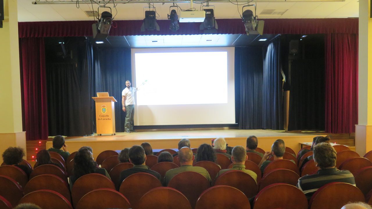 A Laracha acogió una jornada de silvicultura de cubierta continua