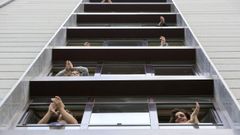 Los aplausos se repitieron durante las semanas de confinamiento en la capital lucense