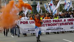 Manifestaci�n Alcoa