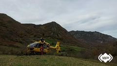 Rescate del Sepa en Somiedo