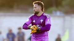 Parera, en imagen de archivo, detuvo un penalti a Mingo. 