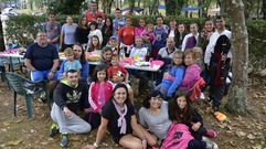 �lbum de la procesi�n de O Loreto, en Porto do Son
