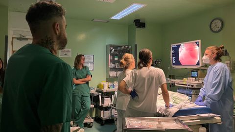 Profesionales del servicio de digestivo del CHOP pontevedrés forman a sanitarios de Galicia y Asturias en diagnóstico óptico avanzado de lesiones