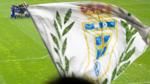 Aficin Real Oviedo Nastic Carlos Tartiere bandera