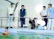 Rodaje de �Nena� en el balneario carball�s