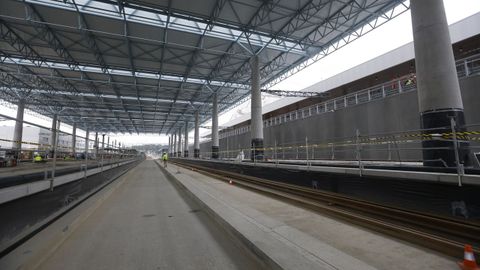 Visitas a las obras de la intermodal de A Coru�a