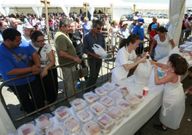 Fiesta del Bonito, en Burela.