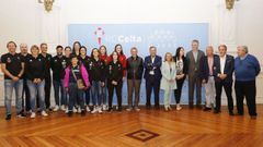 Recepci�n al Celta de baloncesto en A Sede
