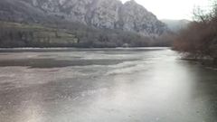 Helada en el embalse de Valdemurio, Quir�s