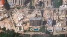 Imagen a�rea de la zona de La Guaira, en Venezuela, tras los dos terremotos