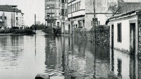 Inundación del río Monelos de diciembre de 1959.