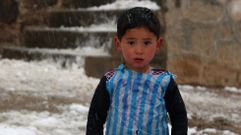 Messi quiere conocer al peque�o Murtaza