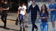 Sin ropa por las calles de Barcelona