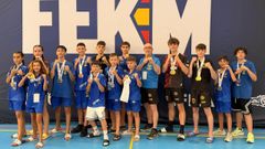Integrantes del club noi&eacute;s en el campeonato nacional.