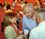 Barc�n y M�ndez Romeu, antes de la asamblea.