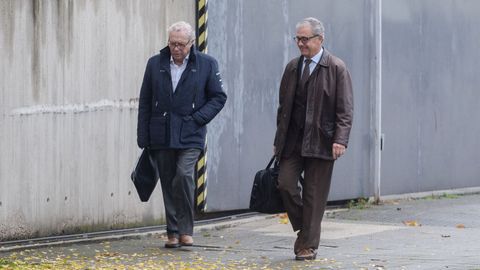 El hijo de Jordi Pujol, Jordi Pujol Junior, a su llegada a la Audiencia Nacional, a 10 de diciembre de 2025, en San Fernando de Henares (Madrid).