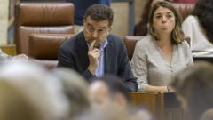 Antonio Ma�llo, durante el debate