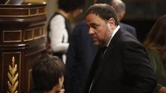 Oriol Junqueras, el pasado mayo, en la constituci�n del Congreso de los Diputados
