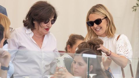 Marta Ortega, con su suegra, Carmen Echevarr�a