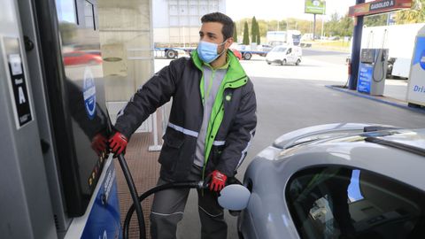 Gasolinera en O Ceao, Lugo