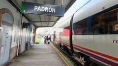 Foto de la semana pasada, con la circulaci&oacute;n reestablecida despu&eacute;s de estar la l&iacute;nea suspendida por obras de mantenimiento