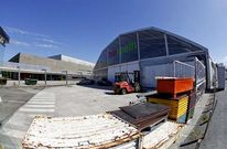 El espacio de Biospain se completa con una carpa, al resultar escaso el Palacio de Congresos. 
