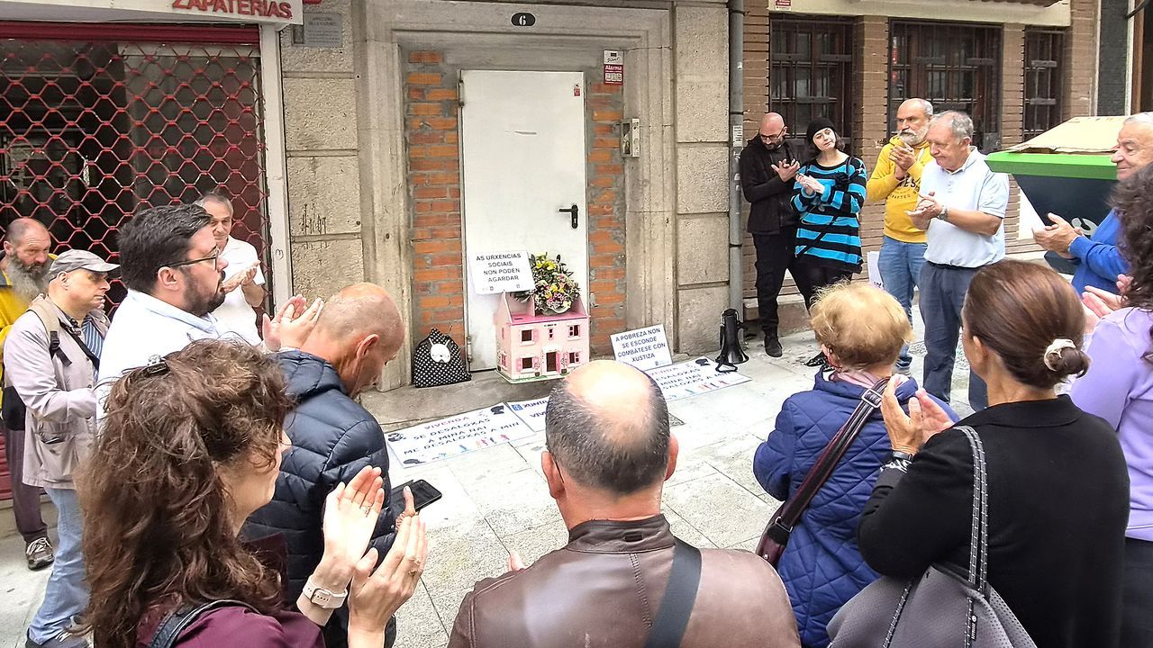Clamor contra el abandono habitacional en Vigo tres años después de la tragedia de Alfonso X