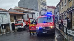 El GES de Muos y Proteccin Civi fueron alertados por el 112 para acudir al incendio de una vivienda en Bande.