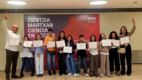 El equipo de los Matefinos est� integrado por alumnos de diez y once a�os