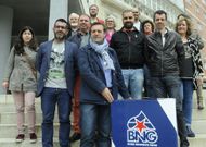 Bar�, arropado en A Estrada al presentarse como n� 1 al Congreso.