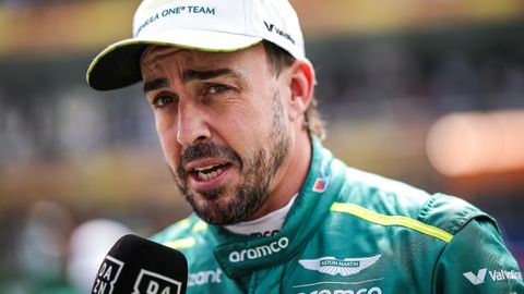 Fernando Alonso.Fernando Alonso, piloto de Aston Martin