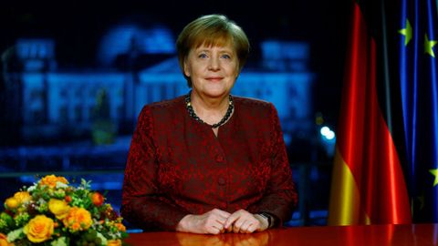 La canciller alemana, Angela Merkel