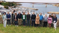 La imagen que distribuy� el PSOE en el 2023 con la �ltima candidatura en las elecciones municipales en Ribadeo