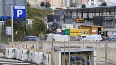 La entrada al aparcamiento de la intermodal de Lugo se har� por la R�a Alta