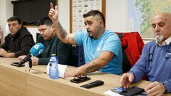 Las cofrad�as se reunieron esta ma�ana en el p�sito de Arcade.