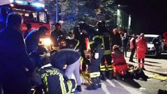 Seis fallecidos y m�s de 100 heridos por una estampida en una discoteca de Italia