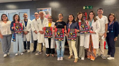 Presentación de la primera gala solidaria de Bicos de Papel en Ourense.