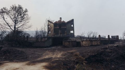 Incendio en Trives y Manzaneda