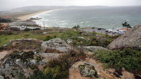 La playa de A Lanzada abarca los concello de O Grove y Sanxenxo