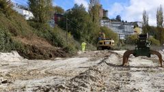Obras de habilitaci�n de un carril alternativo de la N-6