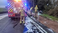 Imagen� de archivo de una intervenci�n de los bomberos