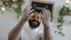 Luca Noviello, abri� en A Coru�a su famosa pizzer�a napolitana Terra M�a en el 2019. 