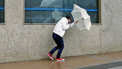 Treinta d�as de viento y lluvia en la comarca