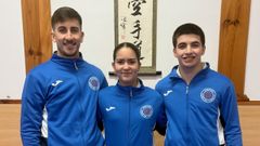 Alejandro Felpeto, Sabela Garc�a y Carlos Felpeto.