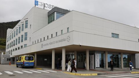 Hospital P�blico da Mari�a, en Burela 