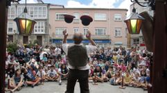 Festival infantil en la plaza de Espa�a durante el mes de agosto, en una imagen de archivo