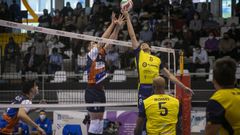 �As� fue el debut del Rotogal Boiro en la Superliga de voleibol!