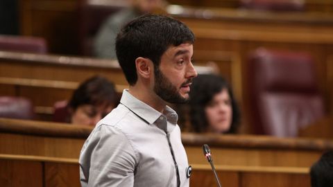 Pablo Bustinduy, diputado de Podemos
