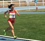 Luz Dom�nguez fue segunda en su serie clasificatoria. 